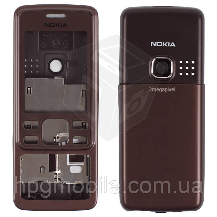 

Корпус для Nokia 6300, бронзовый