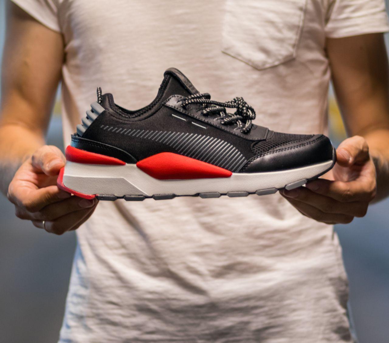 

Кроссовки мужские Puma RS-0 Play Пума РС Плей Черные Размер 40, Черный