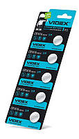 Батарейка литиевая Videx CR1616 5шт BLISTER CARD