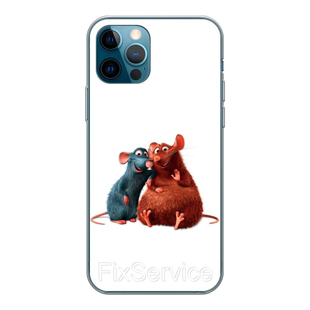 

Чехол силиконовый Movie для Apple iPhone 12 Pro (Ratatouille)