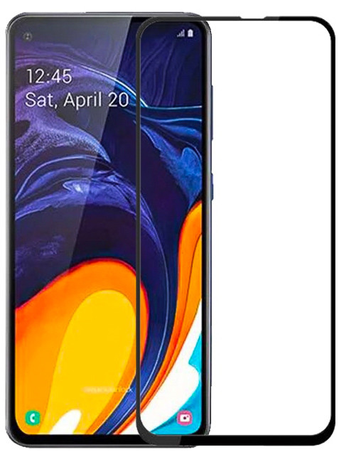 

Захисне скло для Samsung A260 A2 core 2019 чорне 3D/6D