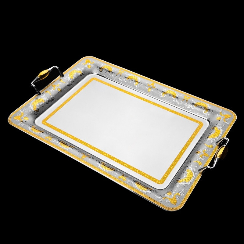 

Поднос прямоугольный 45х31,5cm G Амальфи NGD77TRAY, Золотистый