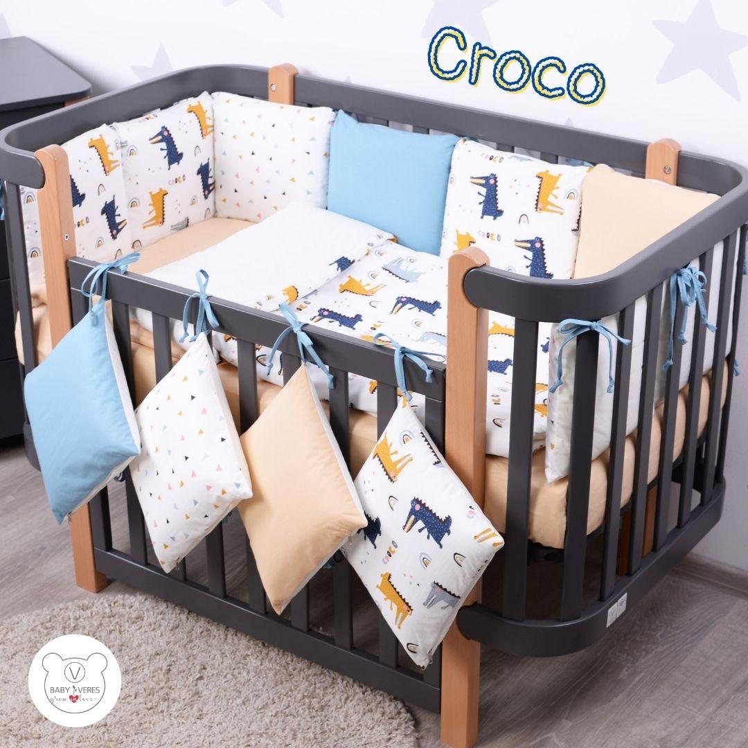 

Baby Veres Croco постельный комплект для новорожденных, Бежевый