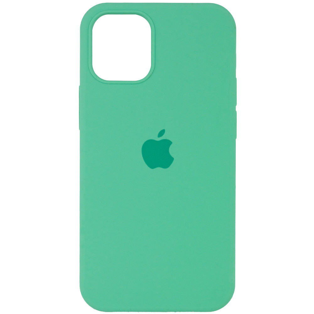 

Чехол Silicone Case Full Protective (AA) для Apple iPhone 12 Pro / 12 (6.1") Зеленый / Spearmint