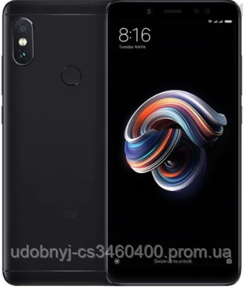 

Смартфон с большим дисплеем и двойной камерой на 2 sim Xiaomi Redmi Note 5 3/32GB Blac (Гарантия 12 мес), Черный