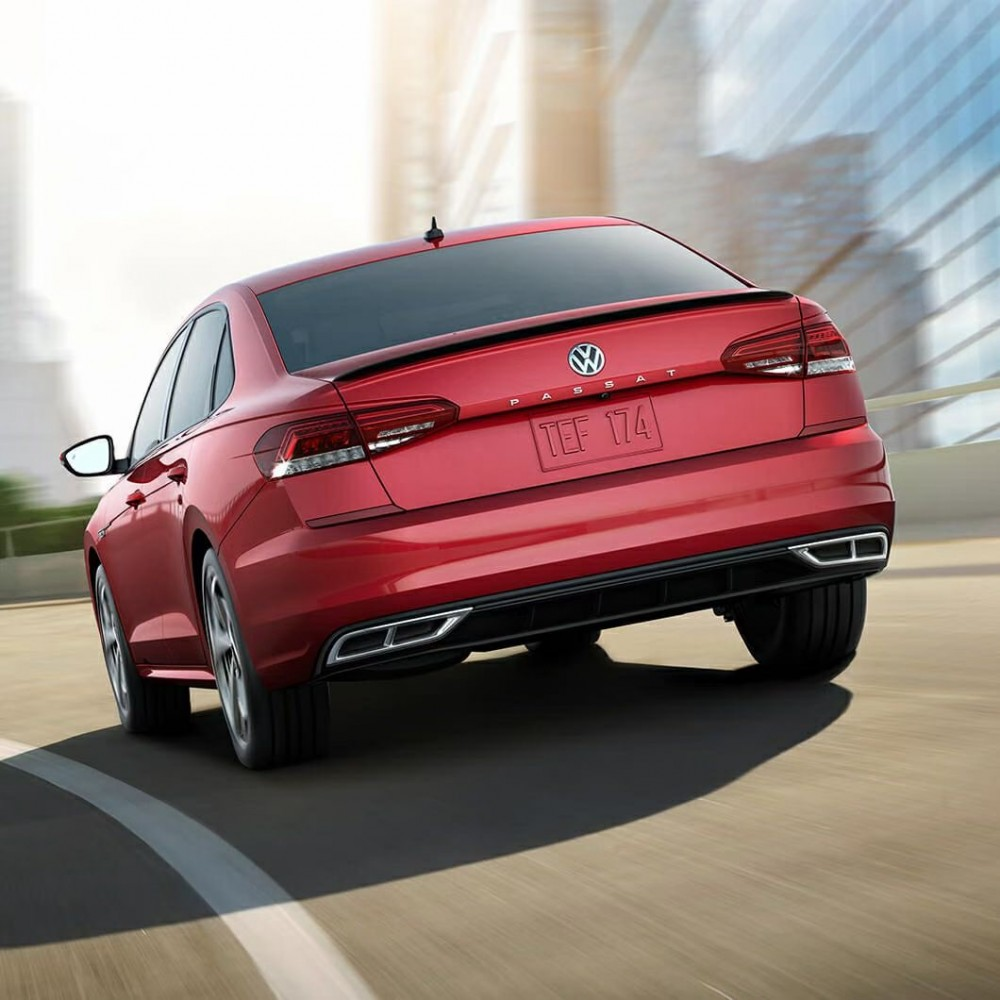 

Спойлер лип Volkswagen Passat B9 USA 2019+ ABS пластик под покраску