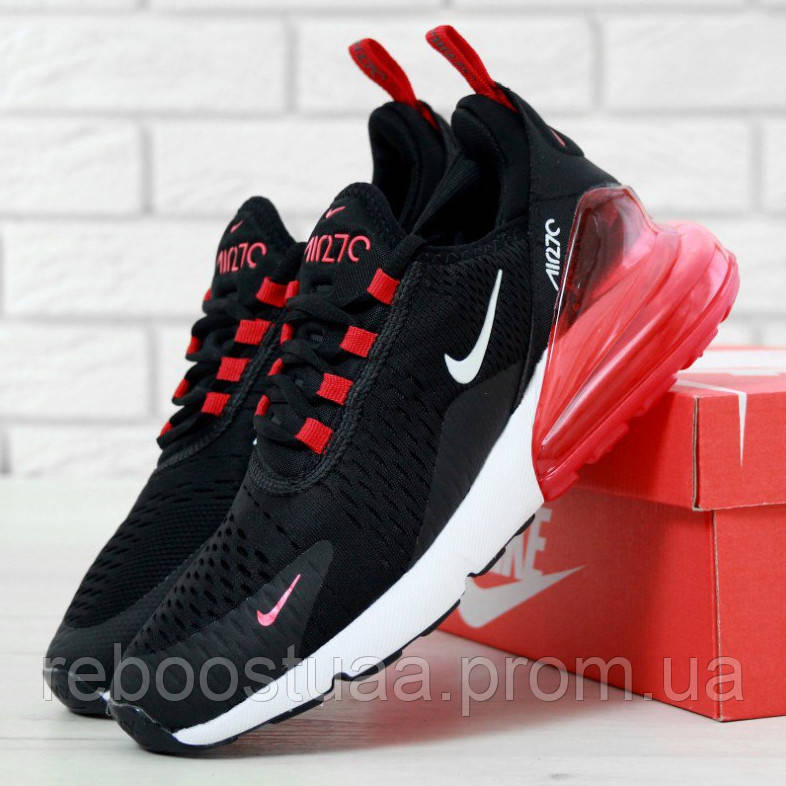 

Чоловічі кросівки в стилі Nike Air Max 270, чорний, червоний, В'єтнам 44, Разные цвета