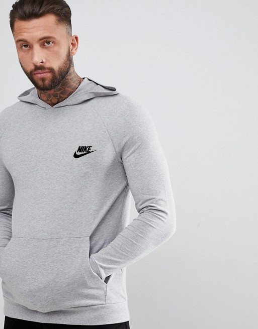 

Мужская спортивная кофта кенгуру, толстовка Nike (Найк) серая, Серый