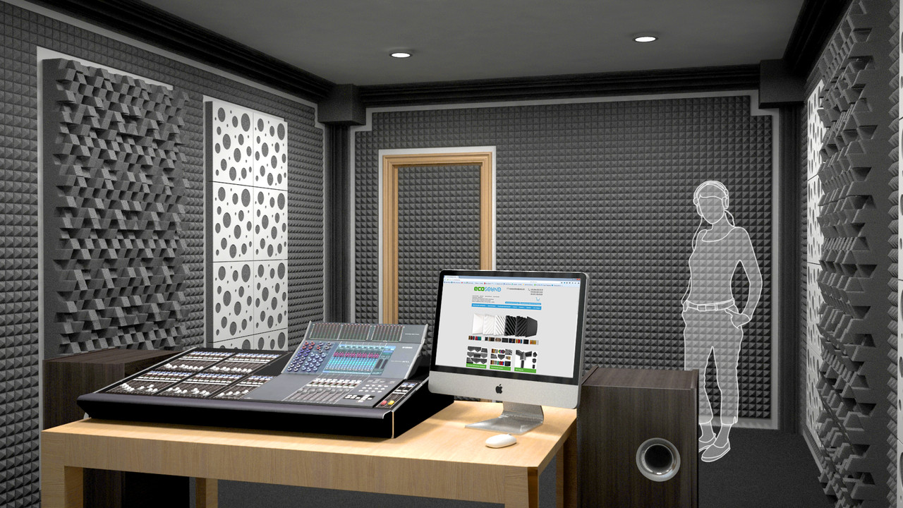 Как студии звукозаписи используют звукоизоляционную плитку?