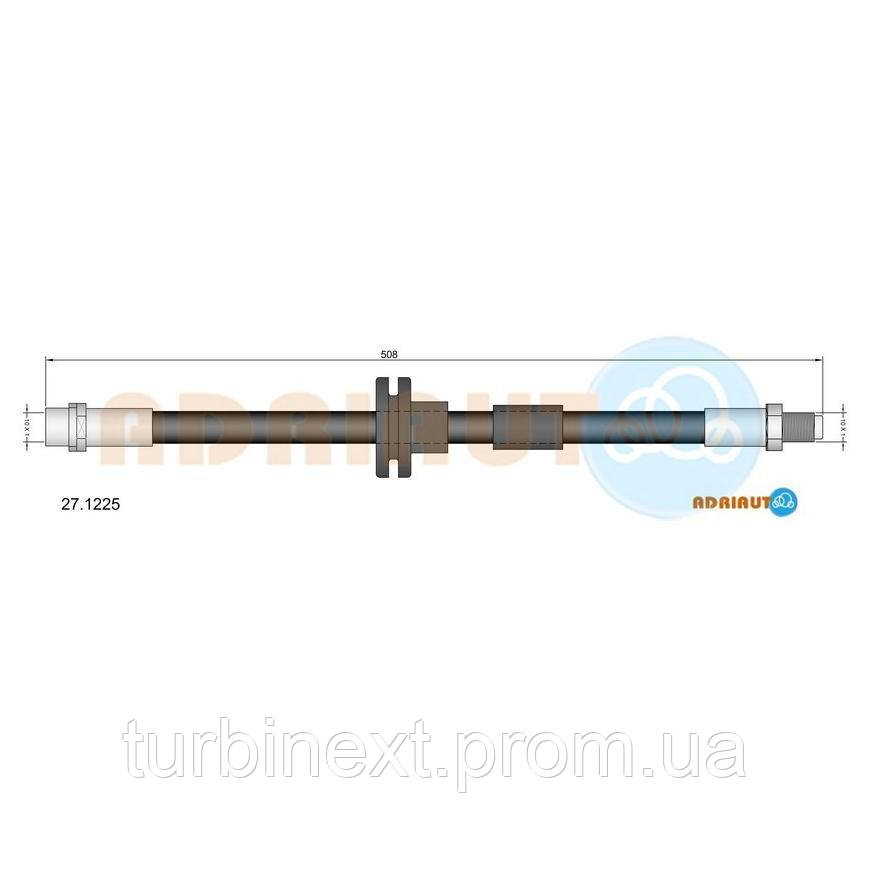 

Шланг тормозной передний DB W202/140