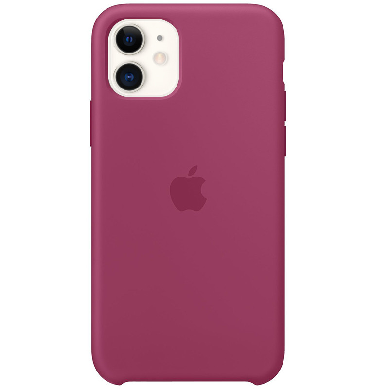 

Чехол Silicone case (AAA) для Apple iPhone 11 (6.1") Малиновый / Pomegranate