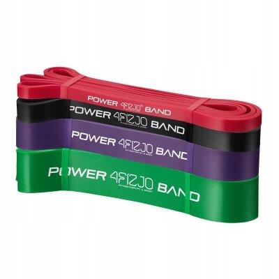 

Эспандер-петля, резинка для фитнеса и спорта 4FIZJO Power Band 4 шт 6-36 кг 4FJ0063 SKL41-227847