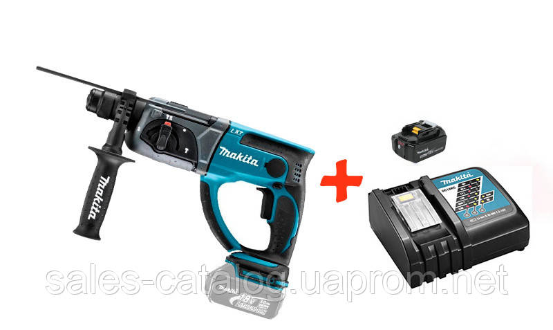 

Аккумуляторный перфоратор Makita DHR202Z+акк.18V 5 Ah+быстрозарядное ЗУ DHR202RT, КОД: 2403204