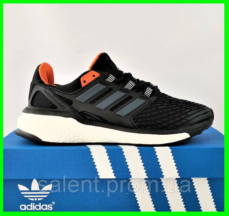 

Кроссовки Adidas Energy Boost Чёрные Мужские Адидас (размеры: 41,42,45) Видео Обзор