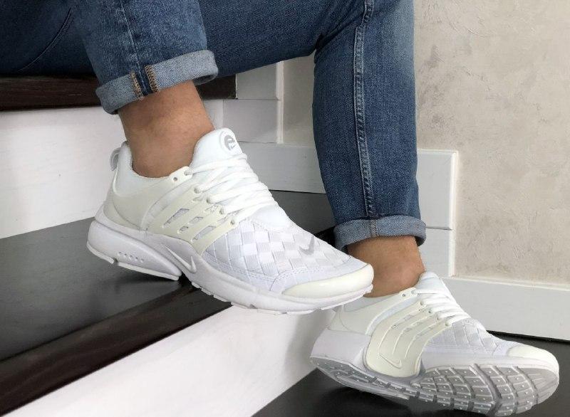 

Кроссовки Nike Air Presto TP QS белые текстильные всесезонные найк беговые для тренировок, Белый