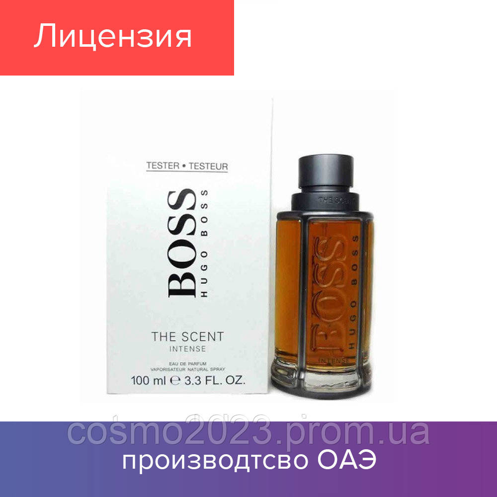 

100 ml Tester Хьюго Босс The Scent Intense. Eau De Toilette | Тестер Хьюго Босс - Зе Сент Интенс 100 мл