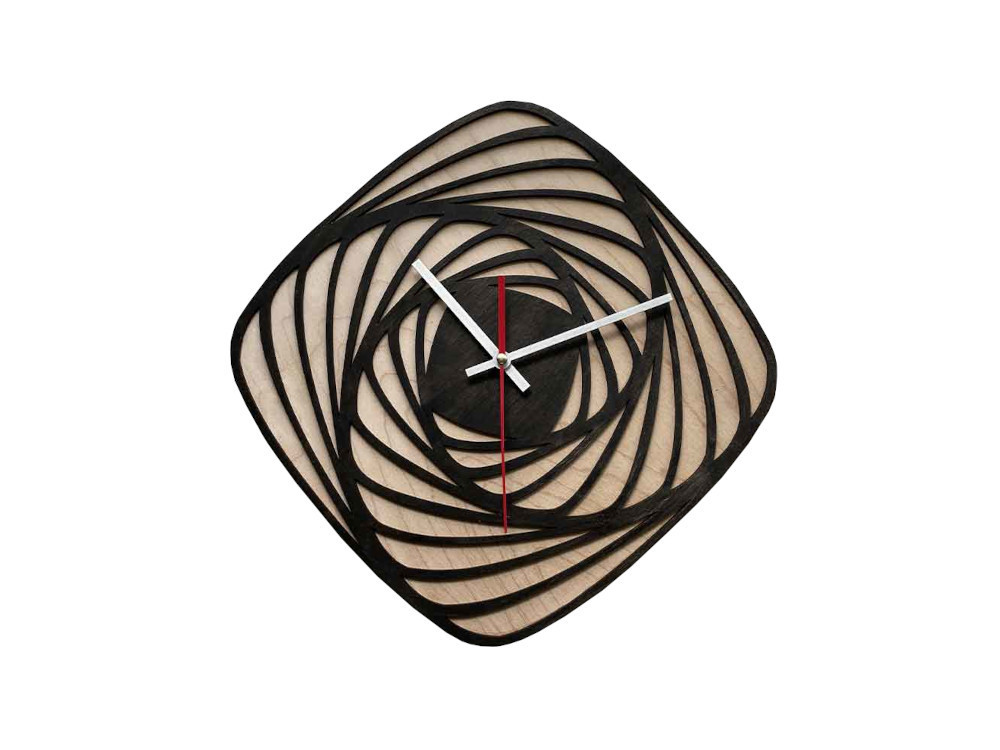 

Дизайнерський настінний годинник SkinWood Trend