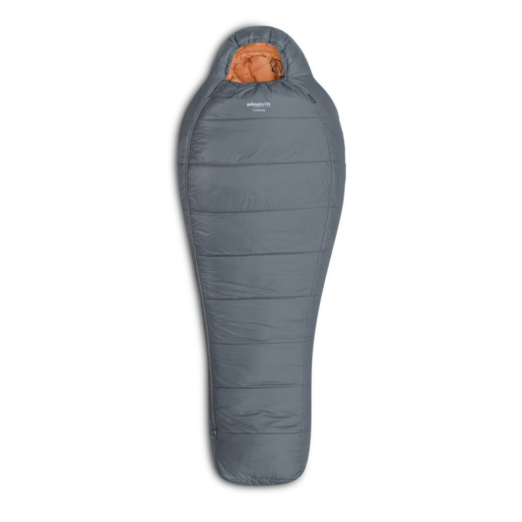 

Спальний мішок Pinguin Topas CCS 175 2020 Grey Left Zip