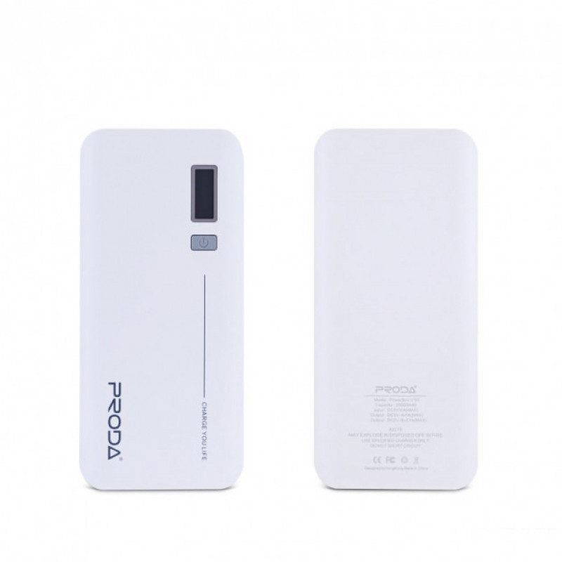 

Внешний аккумулятор Power bank Remax V10i Series PPL-6 20000 mAh White