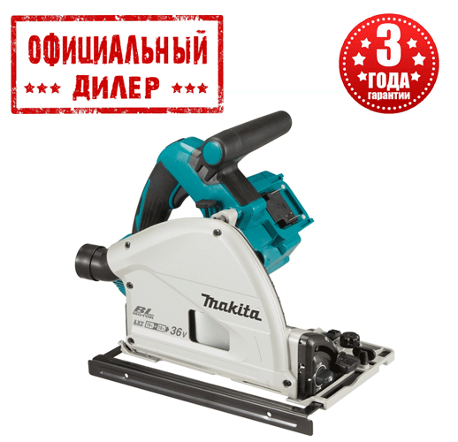 

Аккумуляторная погружная дисковая пила Makita DSP 601 ZJU (2х18В, 165 мм, 56 мм) (Без АКБ)