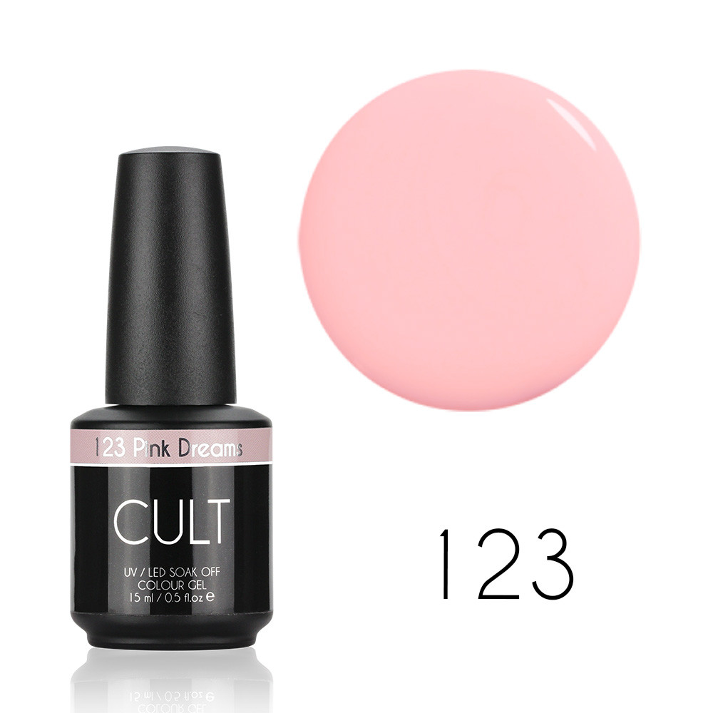 

CULT Гель лак CULT №123 Pink Dreams 15 мл