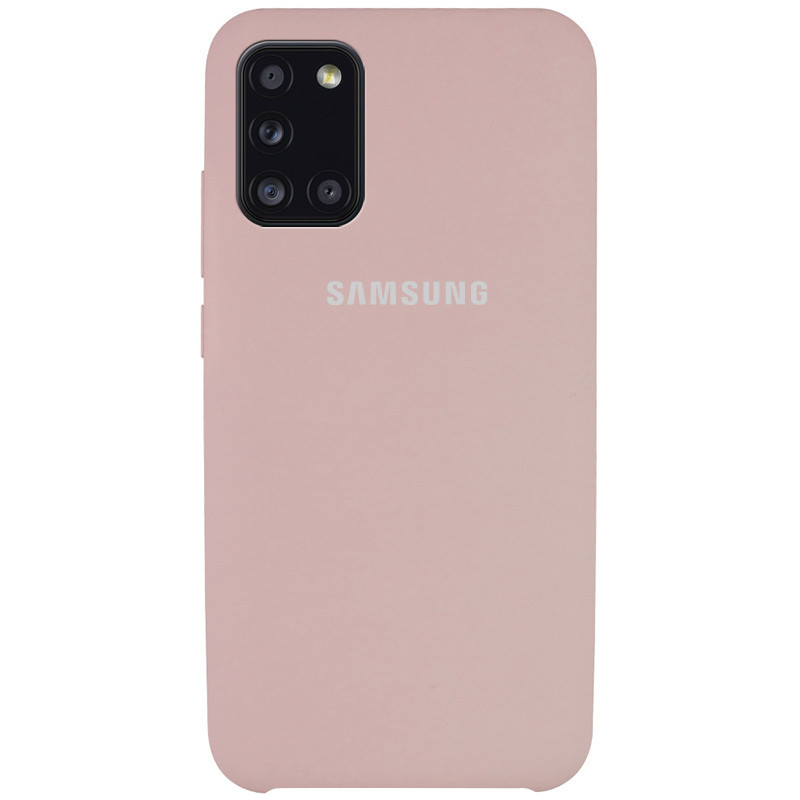 

Чехол Silicone Cover (AAA) для Samsung Galaxy A31, Розовый / pink sand