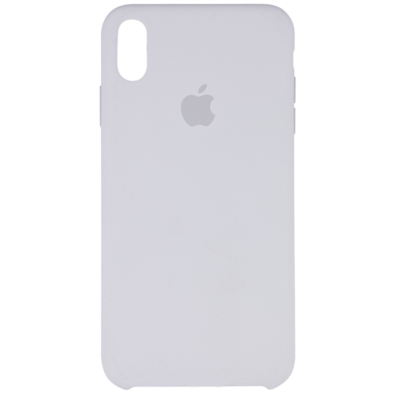 

Противоударный Чехол накладка Epik Silicone case NEW для Apple iPhone XS Max Белый / White