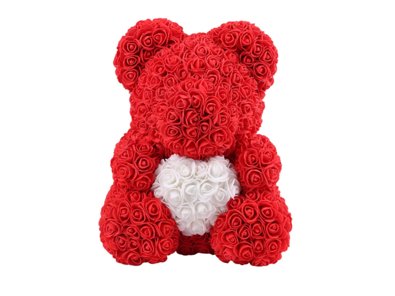 

Мишка из роз с сердцем Bear Flowers 40 см