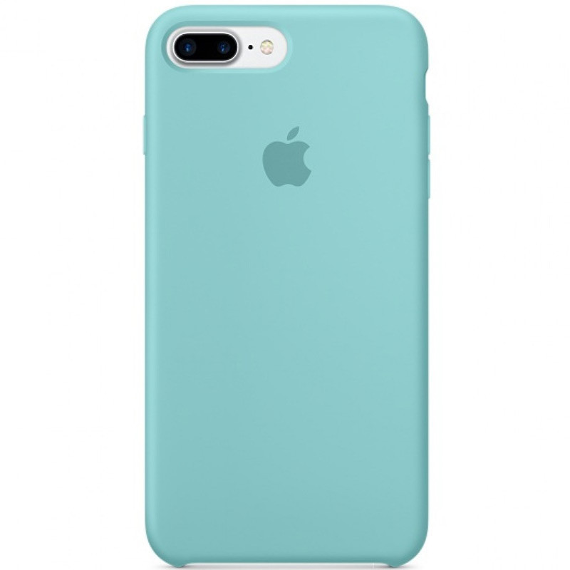 

Противоударный Чехол накладка Epik Silicone case NEW для Apple iPhone 7 plus / 8 plus Бирюзовый / Turquoise