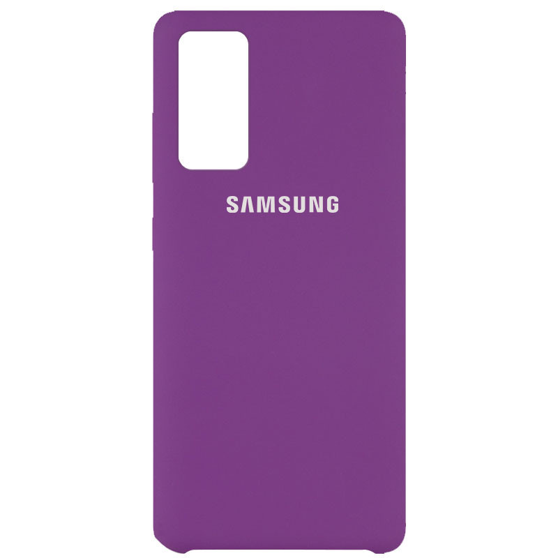 

Чехол Silicone Cover (AAA) для Samsung Galaxy S20 FE Фиолетовый / Grape