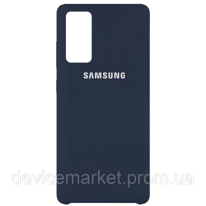 

Чехол Silicone Cover (AAA) для Samsung Galaxy S20 FE, Синий / midnight blue