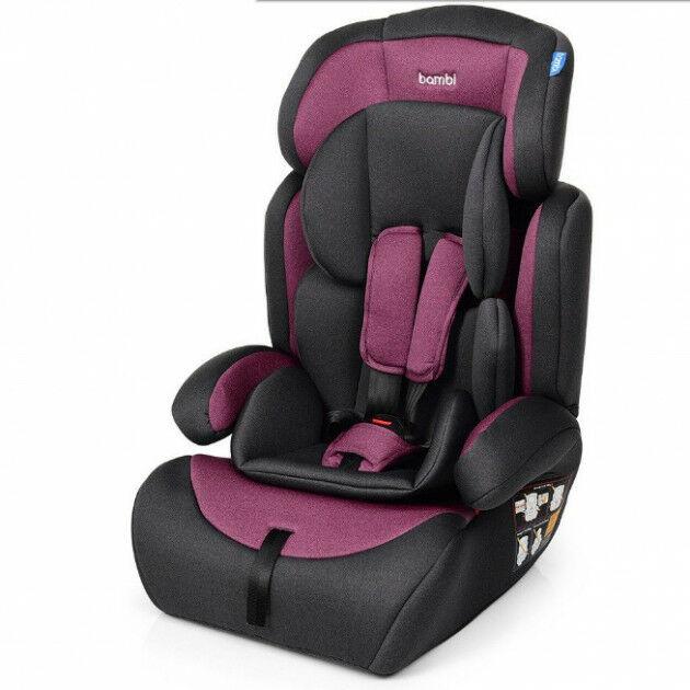 

Детское универсальное автокресло с бустером Bambi M 3546 Pink Gray (9-36 кг) Серый с розовым