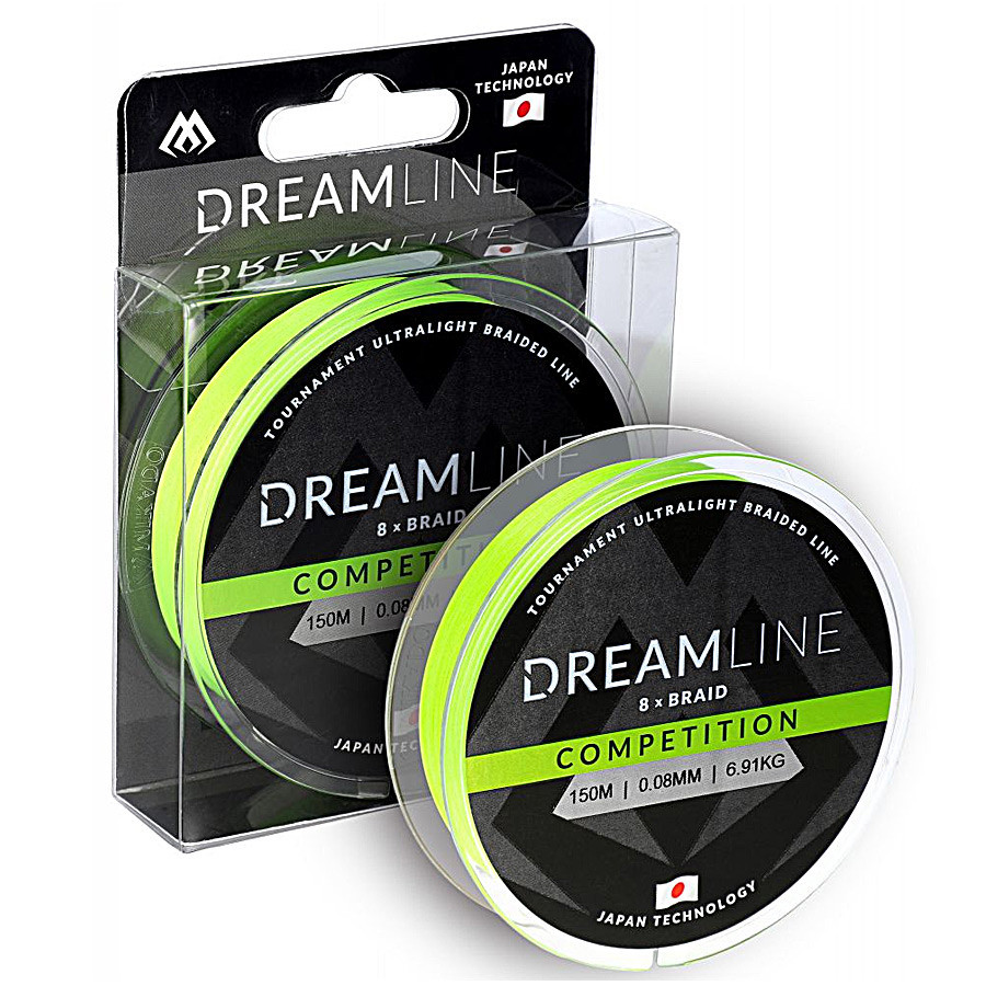 

Шнур Mikado Dream Line Competition 300м 0,14мм 12,98кг fluo green