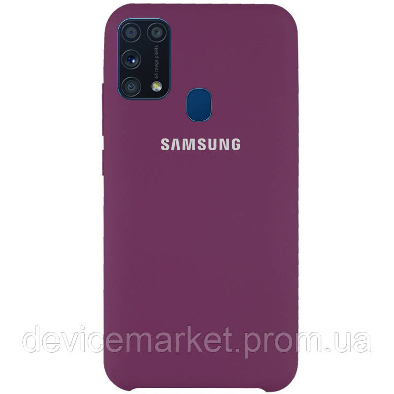 

Чехол Silicone Cover для Samsung Galaxy M31 Фиолетовый / Grape