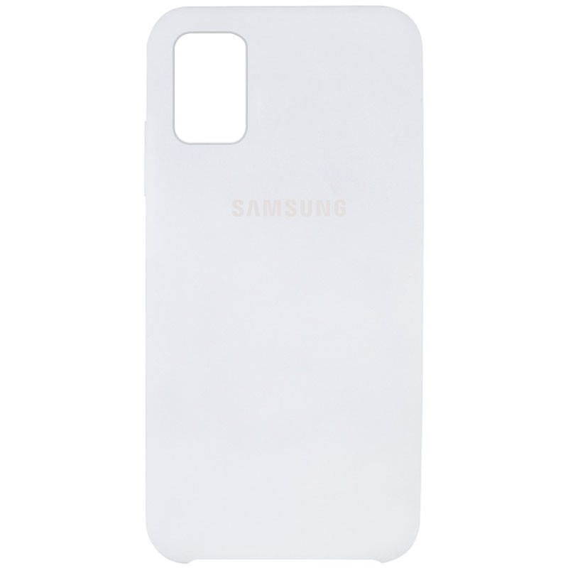 

Чехол на / для Samsung Galaxy M31s книжка, бампер, накладка Silicone Cover (AAA), Белый / white