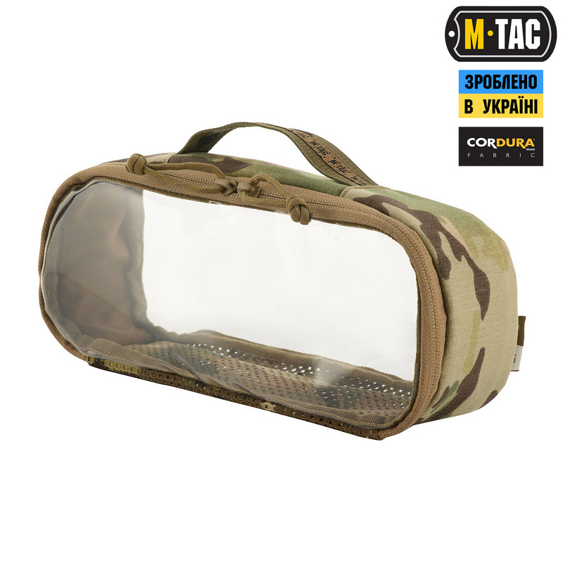 

Органайзер утилитарный M-Tac Elite прозрачный мультикам (10147008-M)