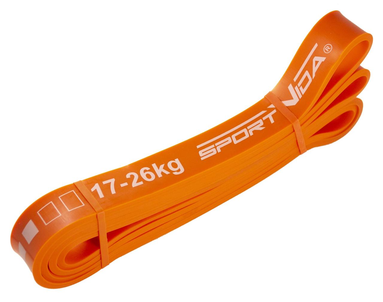 

Эспандер-петля (резина для фитнеса и спорта) SportVida Power Band 28 мм 17-26 кг SV-HK0191