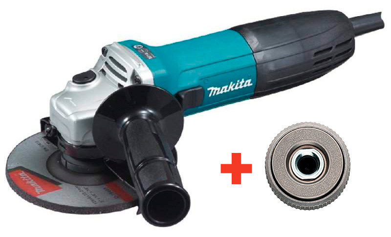 

Угловая шлифмашина Makita GA5030 + быстрозажимная гайка (GA5030Q)