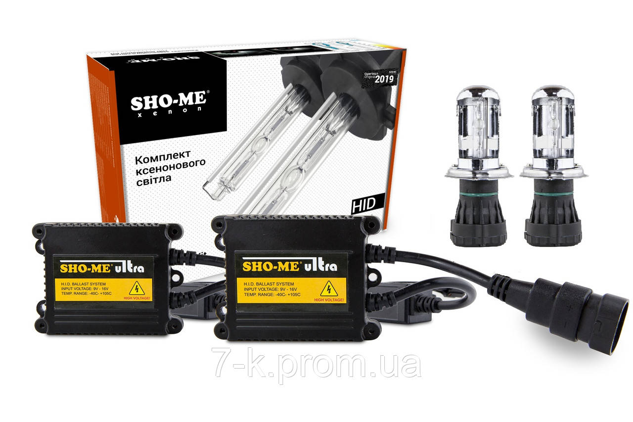 

Комплект биксенона Sho-Me Ultra (Slim) 35W H4 4300/5000/6000