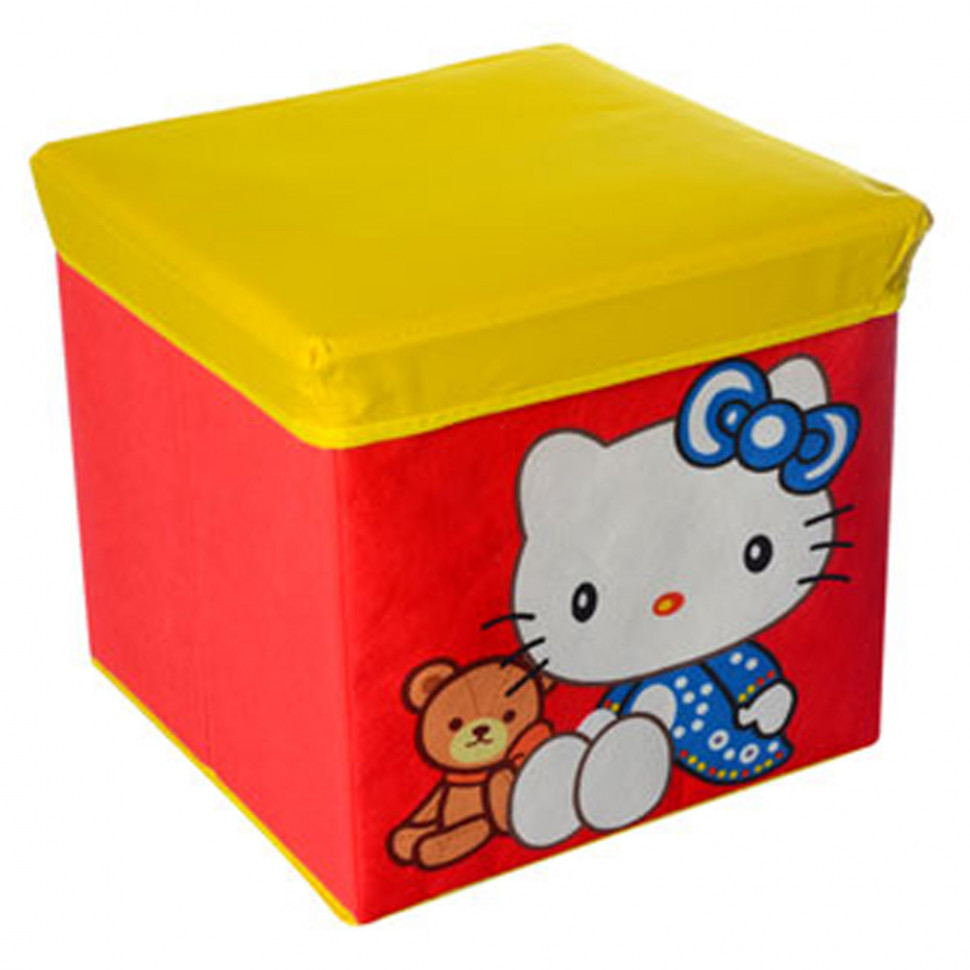 

Корзина для детских игрушек M 5765 Hello Kitty