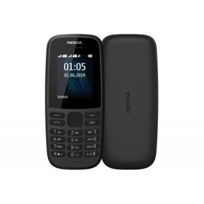 

Мобильный телефон Nokia 105 SS 2019 Black (16KIGB01A13, Черный