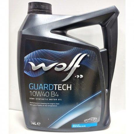 Моторне масло WOLF GUARDTECH 10W-40 B4, 4л