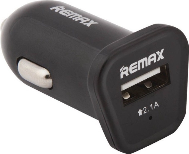 

Автомобильное зарядное устройство Remax RCC-101 Mini (1USB 2.1A) Black
