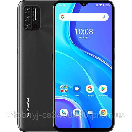 

Смартфон серый с большим дисплеем и тройной камерой на 2 сим карты Umidigi A7s 2/32GB Black (Гарантия 12 мес), Черный