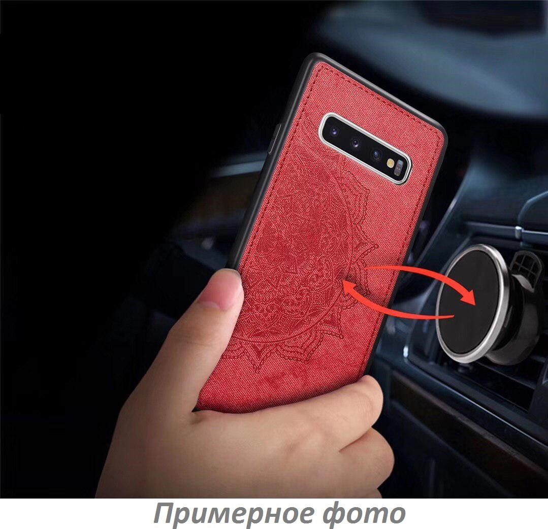 

TPU+Textile чехол Mandala с 3D тиснением для Xiaomi Redmi K20 / K20 Pro / Mi9T / Mi9T Pro, Красный