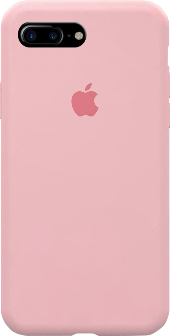 

Чехол Silicone case (A) (с закрытым низом) для Apple iPhone 7 plus / 8 plus (5.5"), Розовый / pink