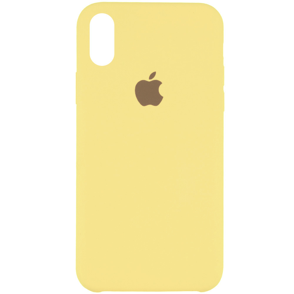 

Чехол Silicone Case (AA) для Apple iPhone XR (6.1, Золотой / gold