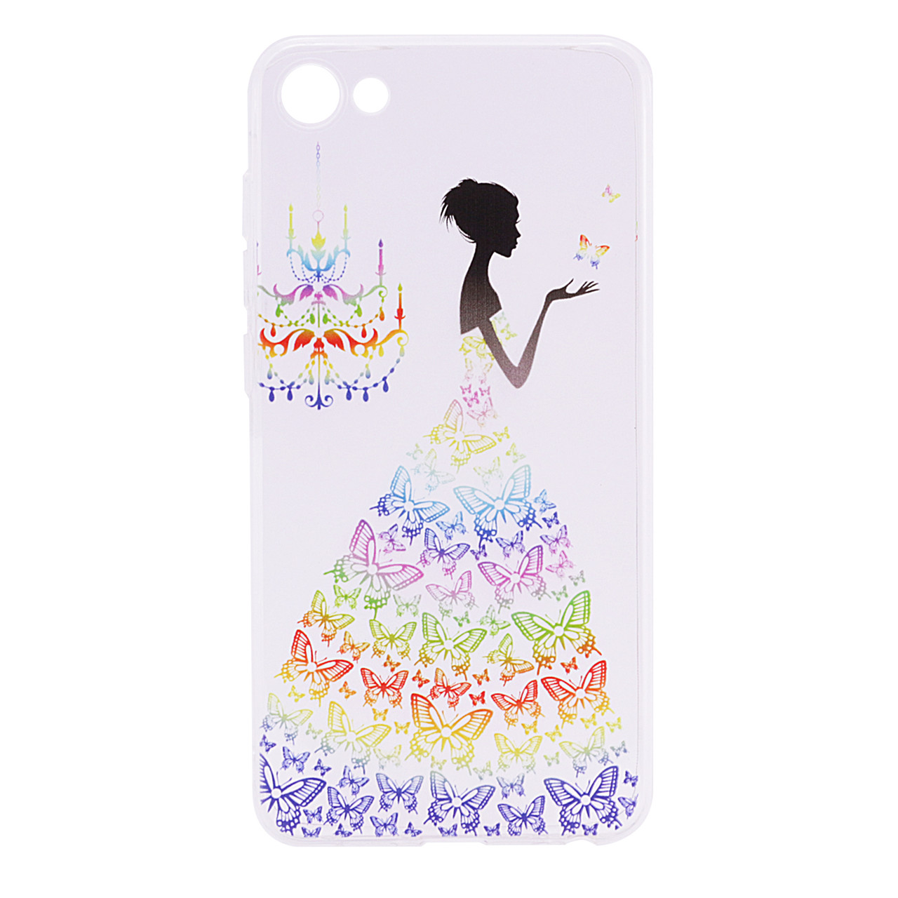 

TPU чехол Cute Print для Meizu U20, Girl (butterfly dress)