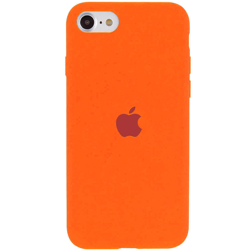 

Чехол Silicone Case Full Protective (AA) для Apple iPhone SE (2020) Оранжевый / Apricot