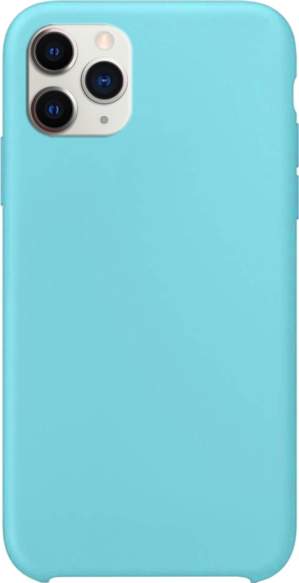 

Силиконовый чехол Soft cover для Apple iPhone 11 Pro Max (6.5"), Бирюзовый / ice blue